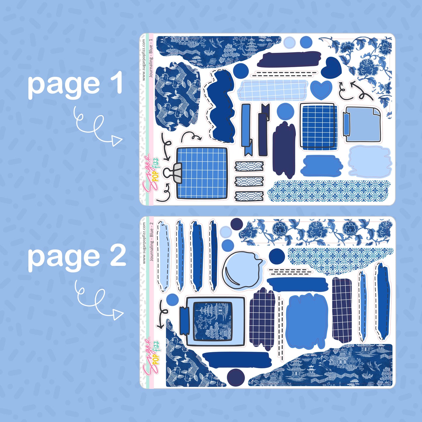 Blue Journaling Kit