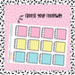 Pastel Lined Notebook Boxes- 23 color options