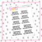 Organizing and Planning are my Super Powers Script Stickers - S205