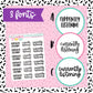 Currently Listening Script Stickers - S262