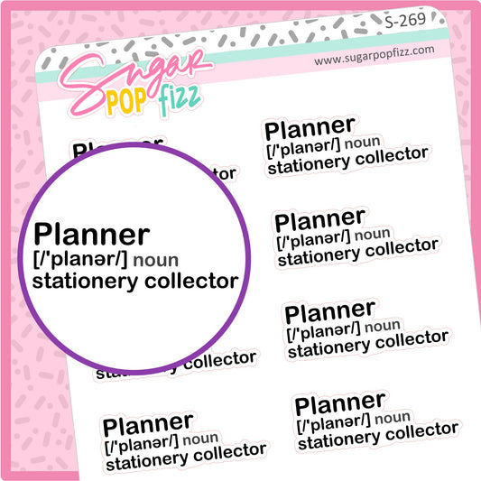 Destash Planner Supplies Planner Stickers - Script / Text - [967] – Sweet  Ava's Paper