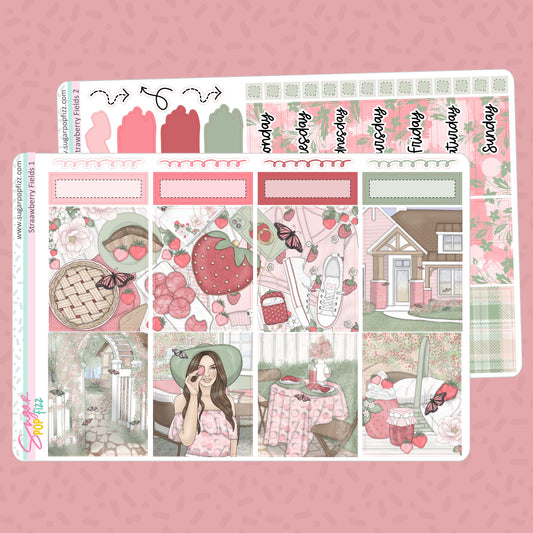 Strawberry Fields Standard Vertical Weekly Kit