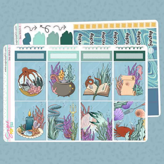 Sea Witch Standard Vertical Weekly Kit